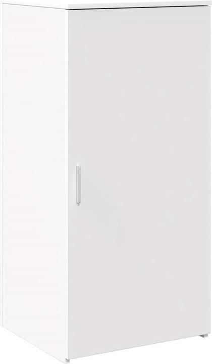 Actual product image VidaXL Storage cabinet White 50x45x103.5 cm Wood-based cabinet Filing cabinet
