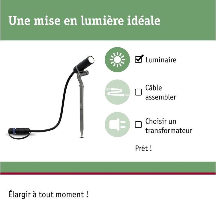 Produktbild Paulmann Outdoor Plug & Shine Plantini Spot (200 lm, IP65)