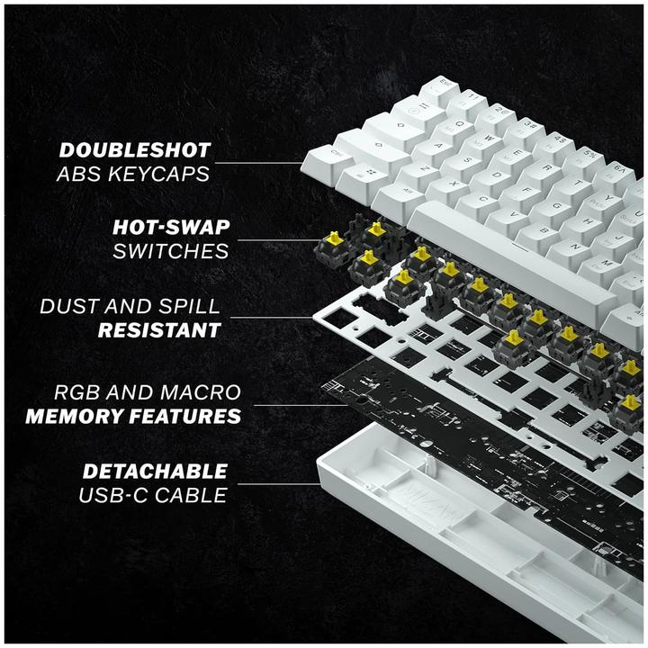 Image du produit HK Gaming GK61 (US, Filaire)