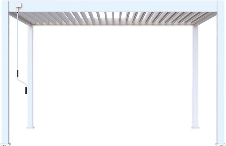 Image du produit Weide Pergola Deluxe Plus avec toit à lamelles 3.6x4m Blanc (400 cm, 360 cm)