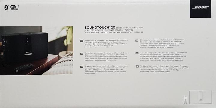 Actual product image Bose SoundTouch 20 Series III (Wi-Fi, Bluetooth)