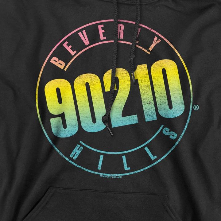 Immagine prodotto 90210 Felpa con Cappuccio Logo Miscela di Colori Uomo (L)