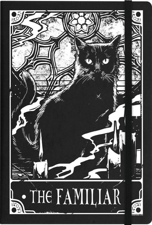Produktbild Deadly Tarot Notizbuch The Familiar (A5, Liniert, Harter Einband)