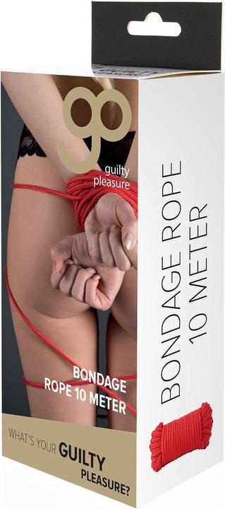 Image du produit Guilty Pleasure GP corde de bondage 10m rouge
