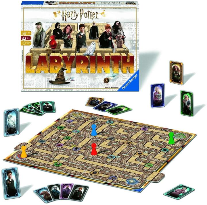 Produktbild Ravensburger Harry Potter Labyrinth (Italienisch, Niederländisch, Französisch, Deutsch, Englisch, Spanisch)