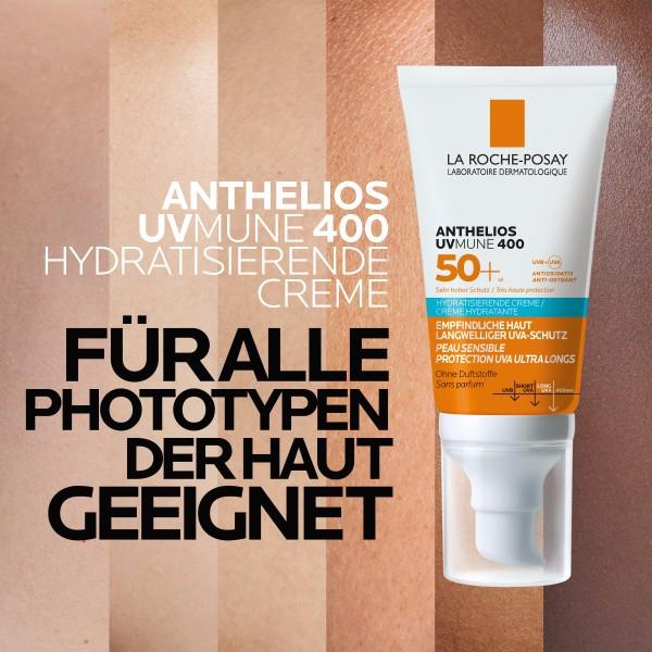 Produktbild La Roche Posay Anthelios Invisible Fluid Getönt (Sonnencreme Gesicht, SPF 50, 50 ml, 75 g)