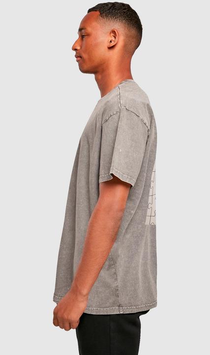 Actual product image Merchcode Missing Piece Acid Washed Heavy Oversize Tee - 136217 (S)