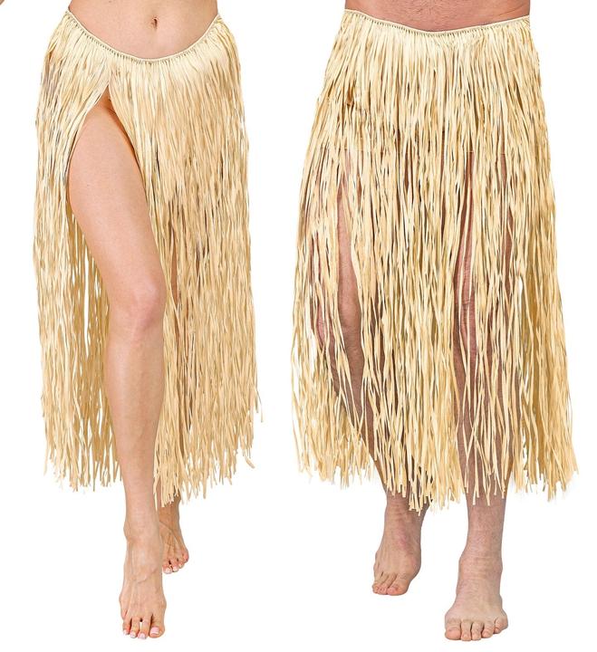 Image du produit Widmann Jupe de raphia hawaïenne Beige 78cm (Taille unique)