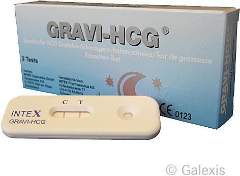 Produktbild Intex Schwangerschaftstest Gravi HCG (1 x)