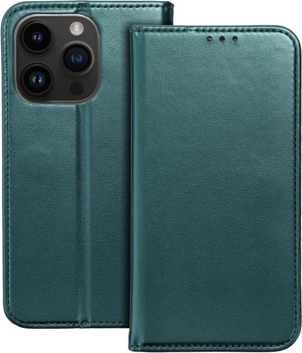 Immagine prodotto OEM Book case SMART MAGNETO Book case for IPHONE 15 Plus dark green (Apple iPhone 15 Plus)