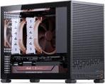 Immagine prodotto Jonsbo D32 PRO Black PC-Gehäuse, Mini-Gehäuse, mATX, Tempered Glass - schwarz (ATX)