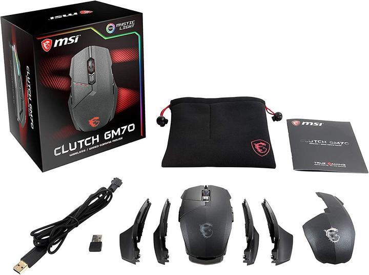 Produktbild MSI Clutch GM70 (Kabellos)