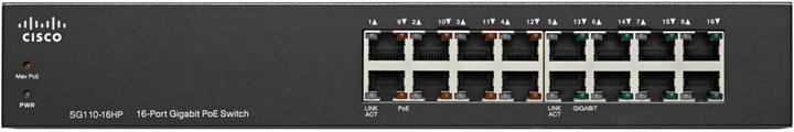 Produktbild Cisco Sg110-16hp (16 Ports)