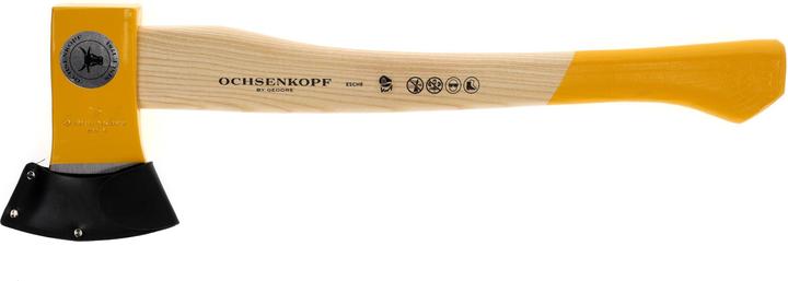 Actual product image Ochsenkopf Splitting Fix Hatchet, Robust Ash Wood, 50 cm, 1.65 kg