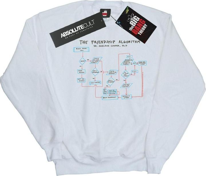 Produktbild Dam Friendship Algorithm Sweatshirt aus Baumwolle (L)