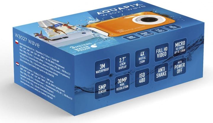 Actual product image Easypix W3027 Wave (8 mm, 5 Mpx)