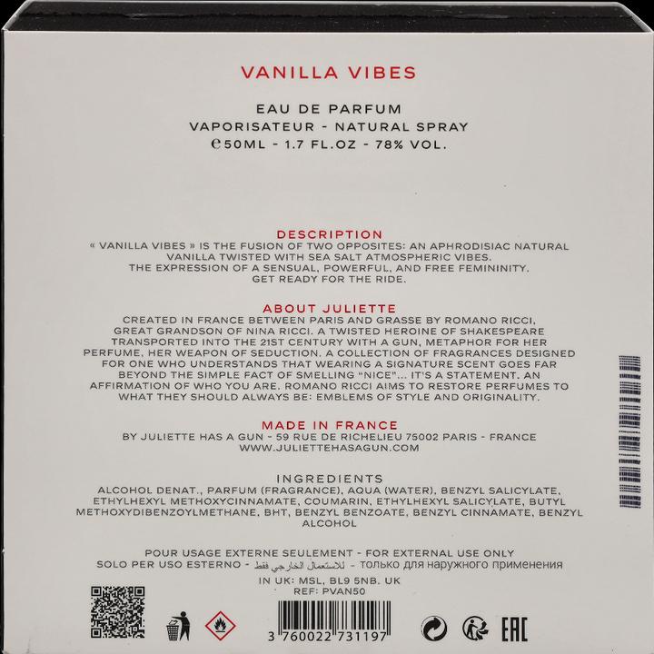 Produktbild Juliette Has a Gun Vanilla Vibes (Eau de Parfum, 50 ml)