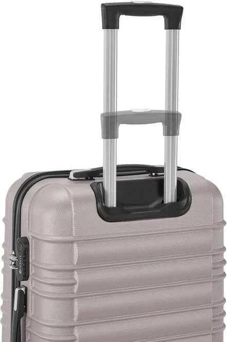 Produktbild Juskys 3-teiliges Hartschalenkoffer-Set mit 360° Rollen (120 l, M (50 - 90l), XL (ab 115l))