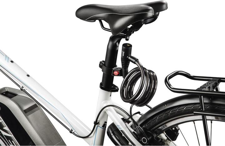 Image du produit Hama Fahrrad-Spiralkabelschloss (120 cm)