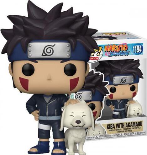 Produktbild Funko Pop! Naruto : Kiba with Akamaru (Excl)