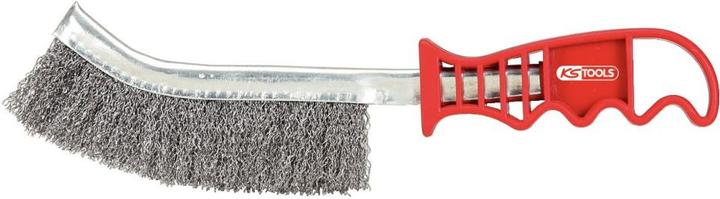 Actual product image KS Tools Steel wire general purpose wire brush. 250mm 201.2300 (25 cm)