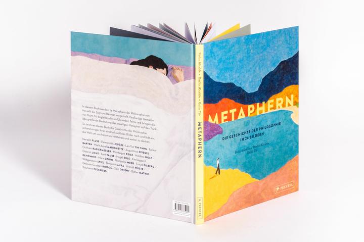 Produktbild Metaphern. Die Geschichte der Philosophie in 24 Bildern (Deutsch, Merlín Alcalde, Pedro Alcalde, Guim Tió, 2025)