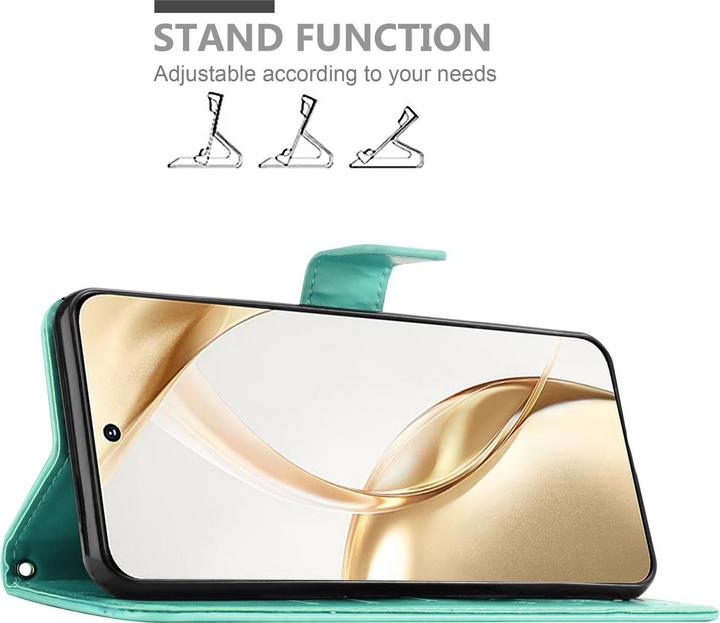 Actual product image Cadorabo Case for Honor 200 Flower Book (Honor 200 Pro)