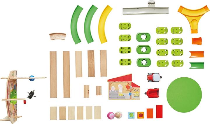 Actual product image Haba Kullerbü sound play train farm