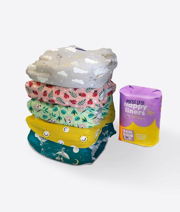 Actual product image Bambino Mio PROBIER'S MAL Box (Size 3, Size 2, Size 0, Size 4, Size 1, Size 5, 5 Piece)