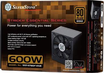 Actual product image Silverstone St60f-Esb (600 W)