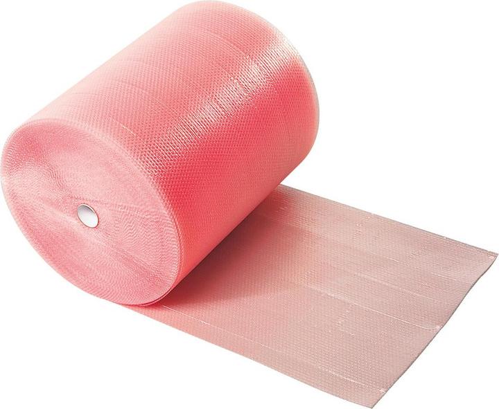 Produktbild Wolfgang Warmbier Permastat Luftpolsterfolie, ESD, 400 mm x 100 m, 2-lagig