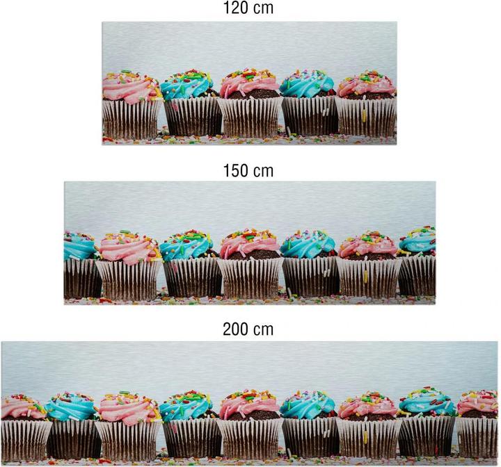Produktbild Trenddeko Silber - Party Cupcakes (50 x 150 cm)