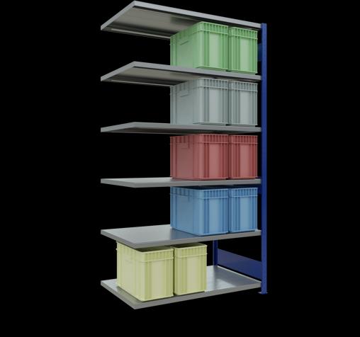 Image du produit Schulte Lagertechnik Système enfichable Élément suivant MULTIplus250 avec traverse de longueur