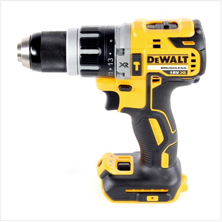 Actual product image DeWalt DCD 796 M2 Battery impact drill Brushless 18V 70Nm + 2x rechargeable batteries 4.0 Ah + 1x quick (Rechargeable battery operated)