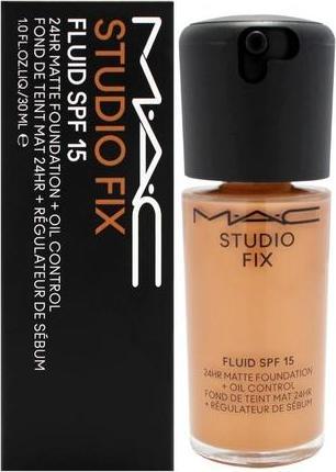 Actual product image MAC Cosmetics Studio Fix Fluid Fond de Teint Sun Protection Factor 15 (re) NW40 (No. NW40)