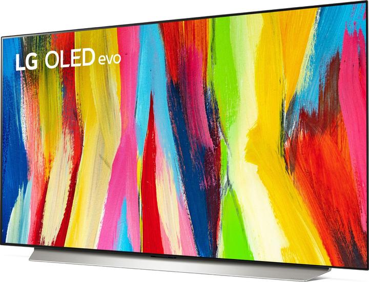 Actual product image LG evo OLED48C26LB 48 4K Ultra HD OLED SmartTVsilver, G (48", OLED, 4K, 2022)