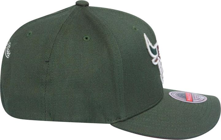 Image du produit Mitchell & Ness Snapback Stretch Cap - Chicago Bulls Oliv (Taille unique)