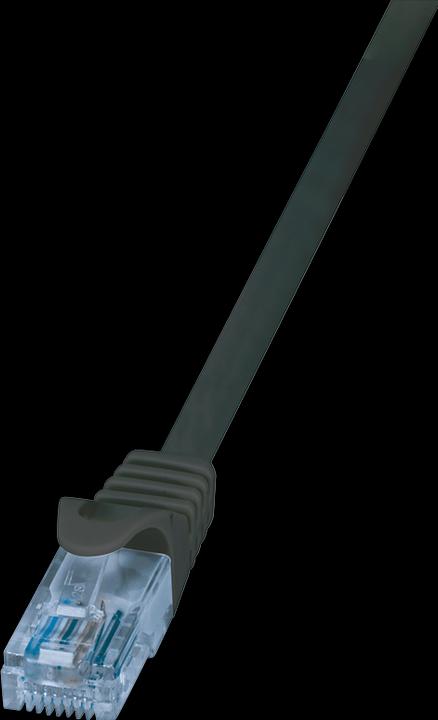 Actual product image LogiLink Network cable (U/UTP, CAT6a, 0.25 m)