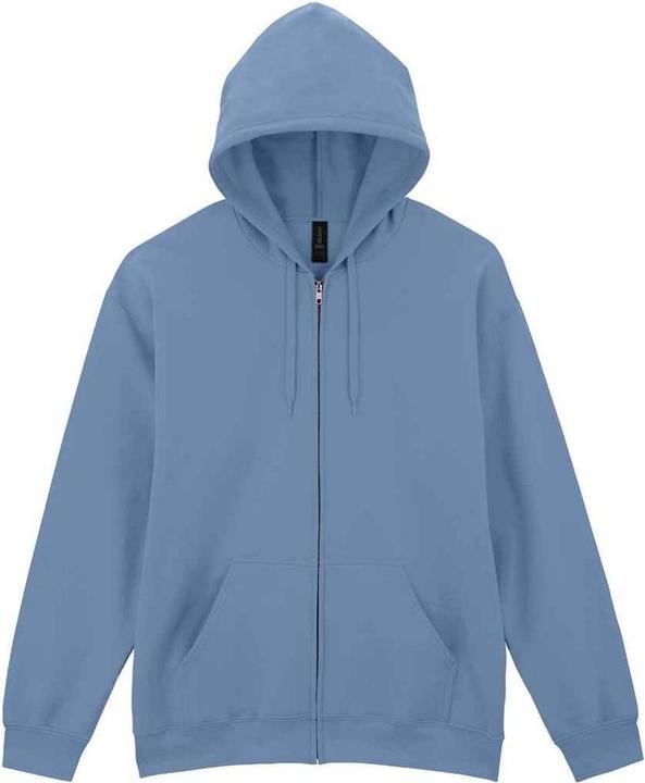 Gildan Softstyle Hoodie mit durchgehendem Reissverschluss (XL)