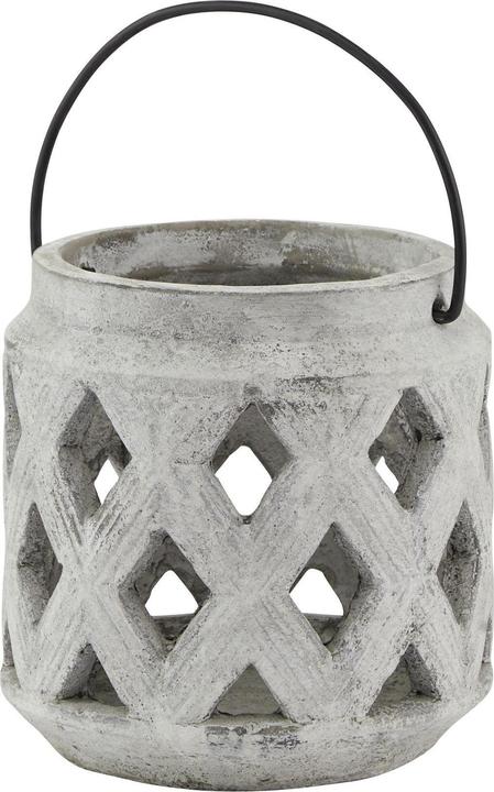 Produktbild Hill Interiors Laterne Athena Steingut Gitter (1 x)