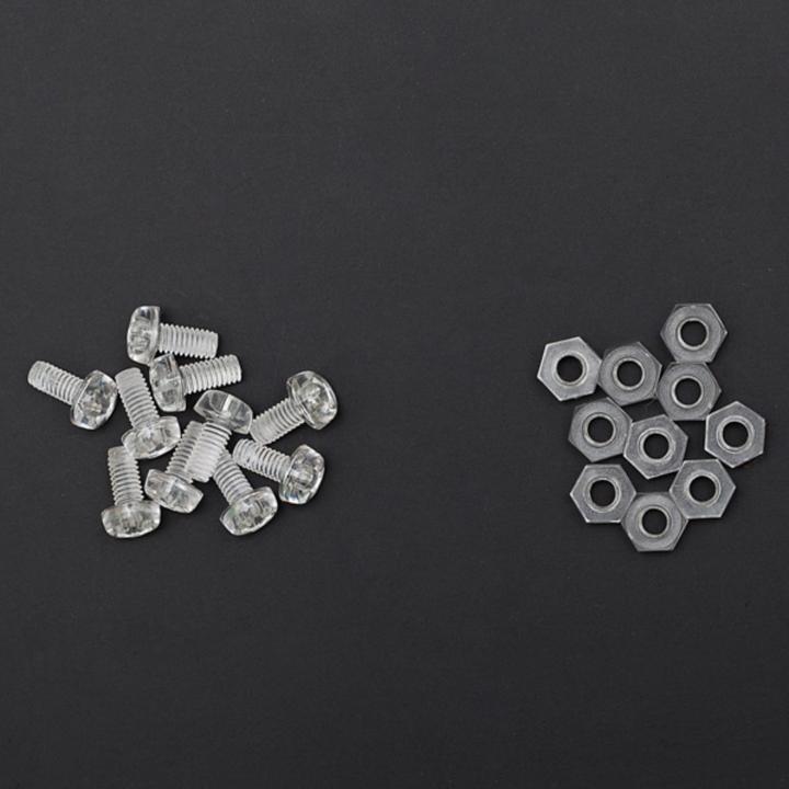 Produktbild DFRobot M3x6mm Nylon Schraube und Mutter 10Stk