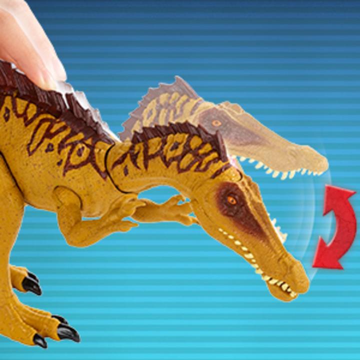 Produktbild Mattel Jurassic World Dino Rivals Mega Doppel-Attacke Suchomimus
