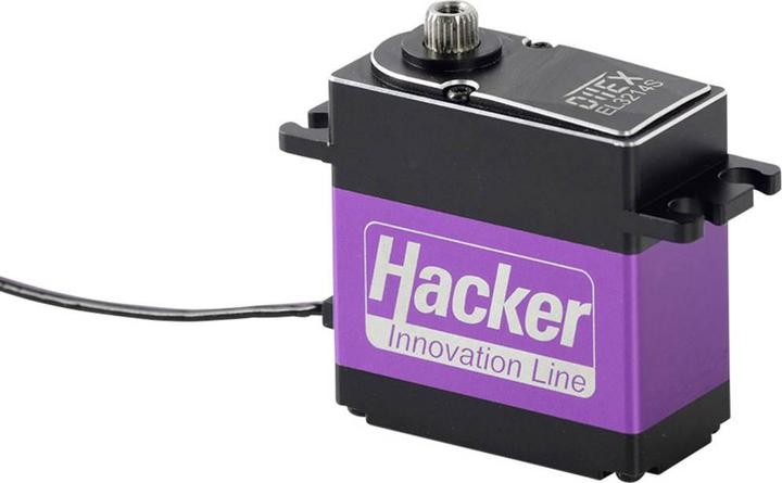 Hacker Standard servo DITEX EL3214S Gearbox material: Steel