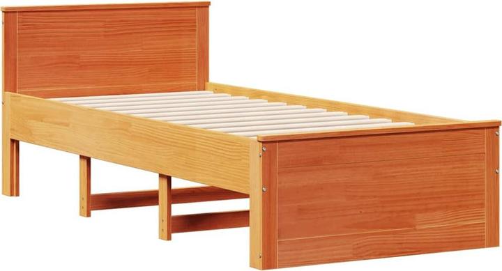 Produktbild VidaXL Bett ohne Matratze mit Kopfteil (140 x 200 cm)