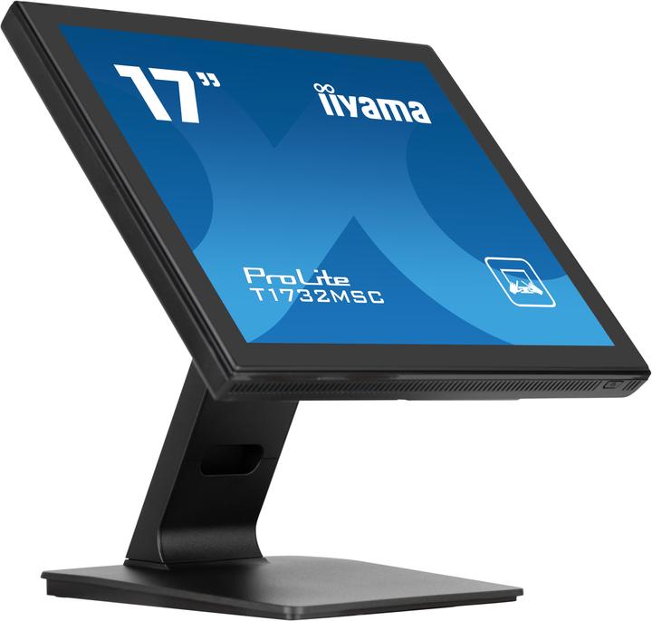 Produktbild iiyama T1732MSC-B1SAG 43,18cm 17Zoll TN LED PCAP AG 10P Touch 1280x1024 215cd/m2 HDMI DP VGA Touch U (1280 x 1024 Pixel, 17")
