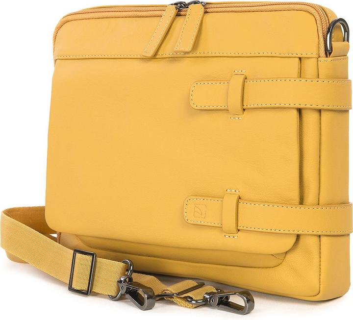 Image du produit Tucano Tema Cross-Body, étui en cuir pour tablette pour iPad mini, tablettes jusqu'à 8 pouces, jaune