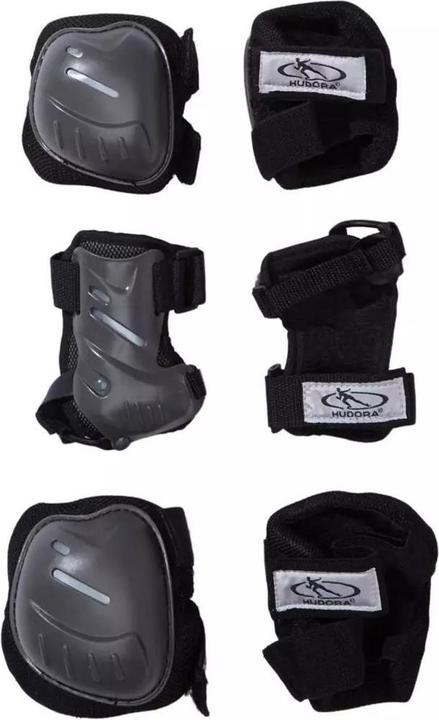 Actual product image Hudora Biomechanical protector set (S, Wrist protectors, Knee pad, Elbow protectors, Unique specimen)