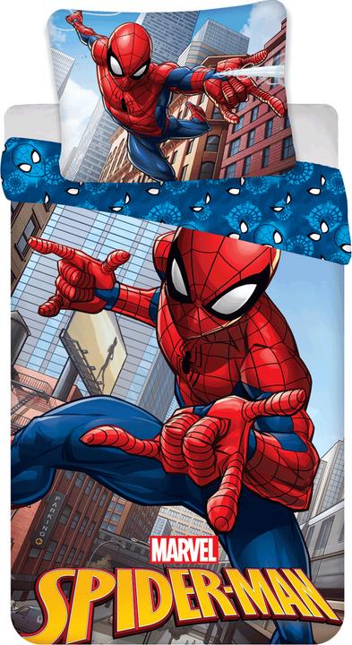 Produktbild Tinisu Spiderman Marvel Bettwäsche - 140x200 cm weiche Baumwolle Kissen und Decke