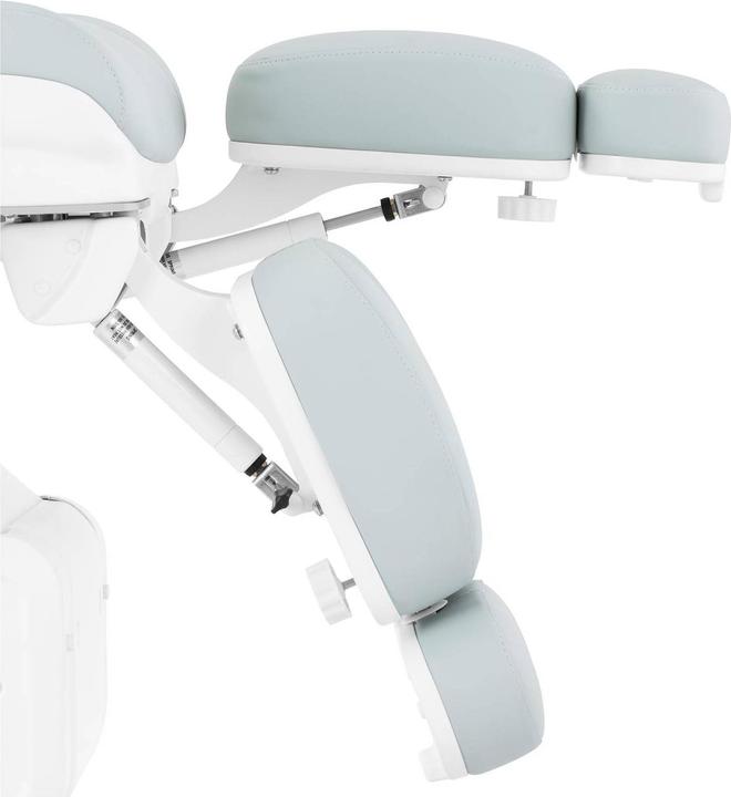 Produktbild Physa Fusspflegestuhl Fusspflegeliege Kosmetikstuhl Pedikürestuhl 150 kg Hellgrün / Weiss