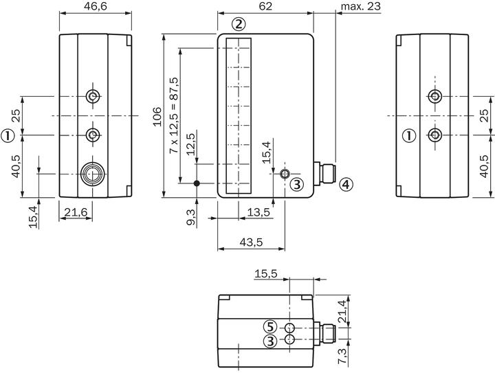 Actual product image Sick WLG12-P537 Switching automation light grids, WLG12P537